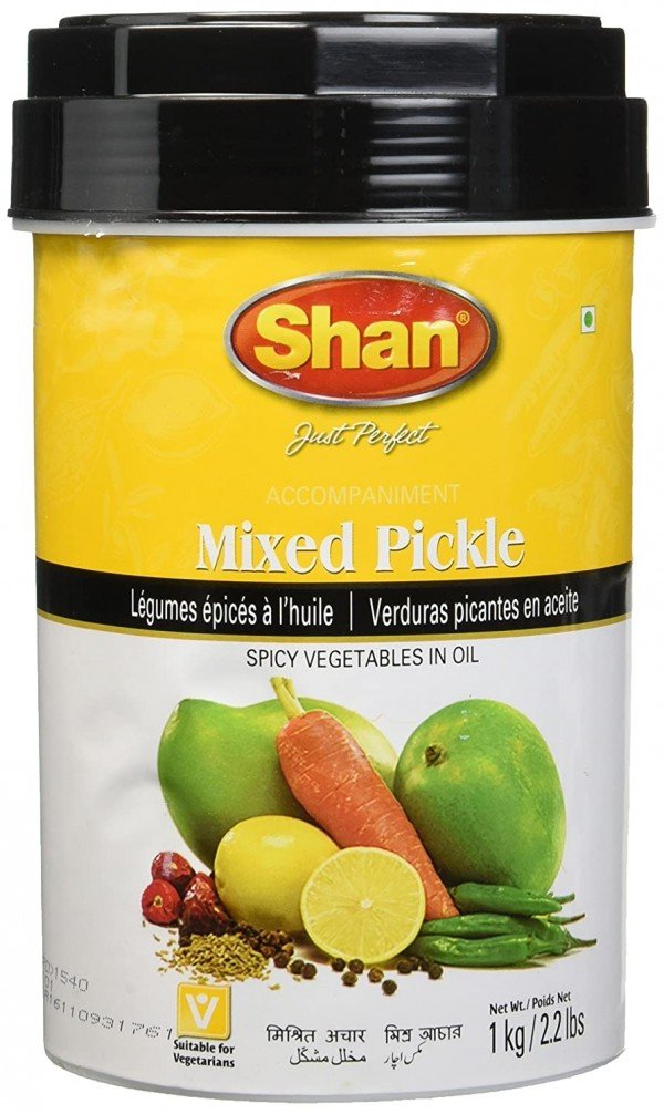 Shan Mixed Pickle 2.2 lbs. (1Kg)