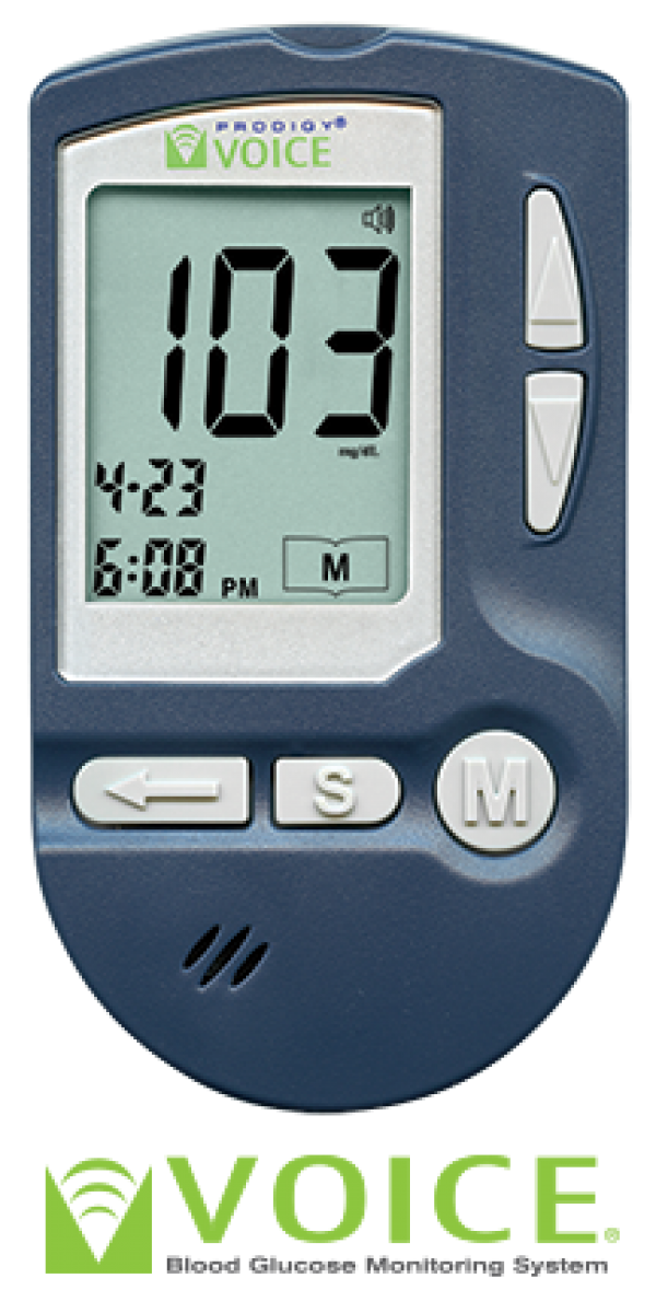 Prodigy Voice – No Code Talking Glucometer