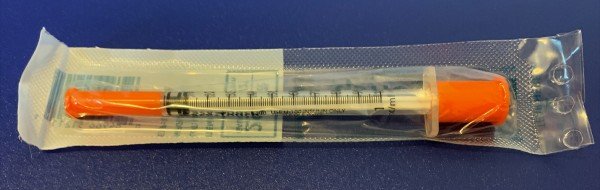 EasyTouch® Special Edition (Individually Packed) 20 Count 28g 0.5cc 1/2" U-100 Insulin Syringes 