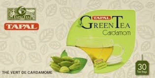 Tapal Cardamom Green Tea - 30 Teabags