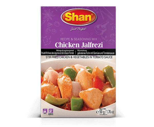 Shan Chicken Jalfrezi Mix 50g - 2 pack