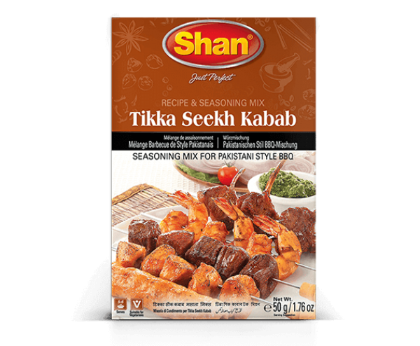 Shan Tikka Seekh Kabab Mix 50g - 2 pack