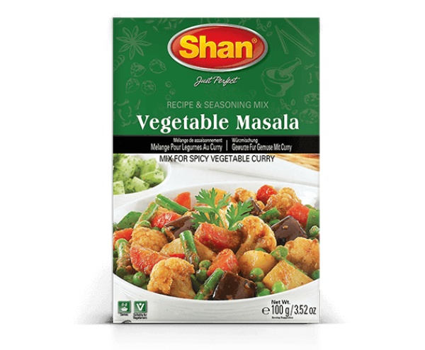 Shan Vegetable Masala Mix 100g - 2 pack