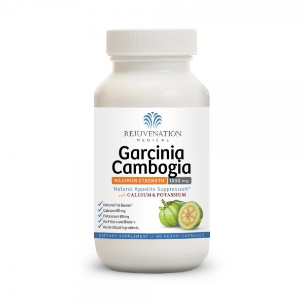 Rejuvenation Medical Garcinia Cambogia Maximum Strength 1600mg