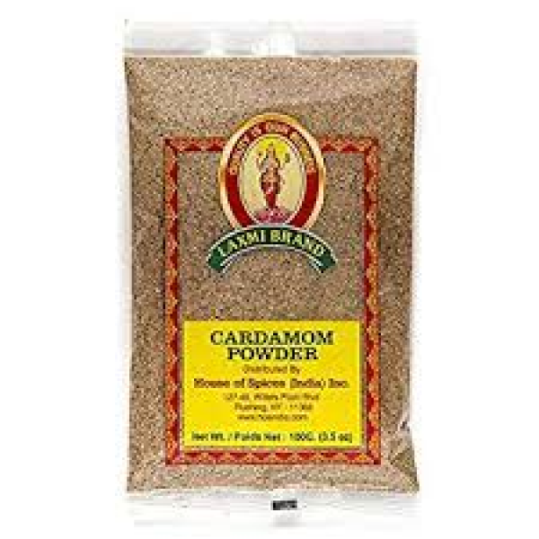 Laxmi Cardamom Powder 3.52 Oz. (100g)