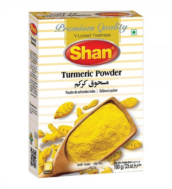 Shan Turmeric Powder 3.52 oz (100g) - 2 Packs