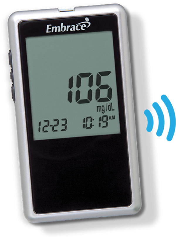 Embrace® Talking Blood Glucose Meter Only