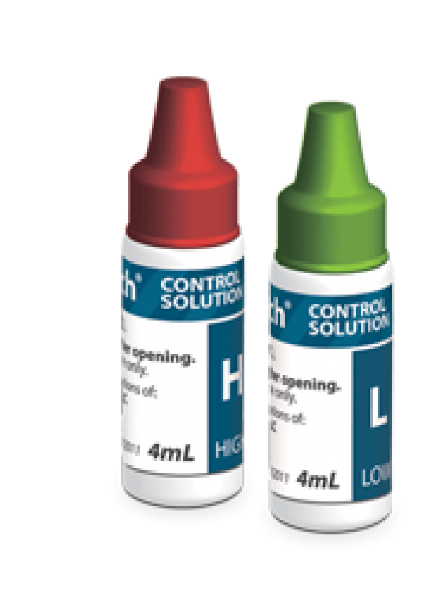 HealthPro Glucose Control Solution - Hi & Low (2x3.5ml) Case of 12