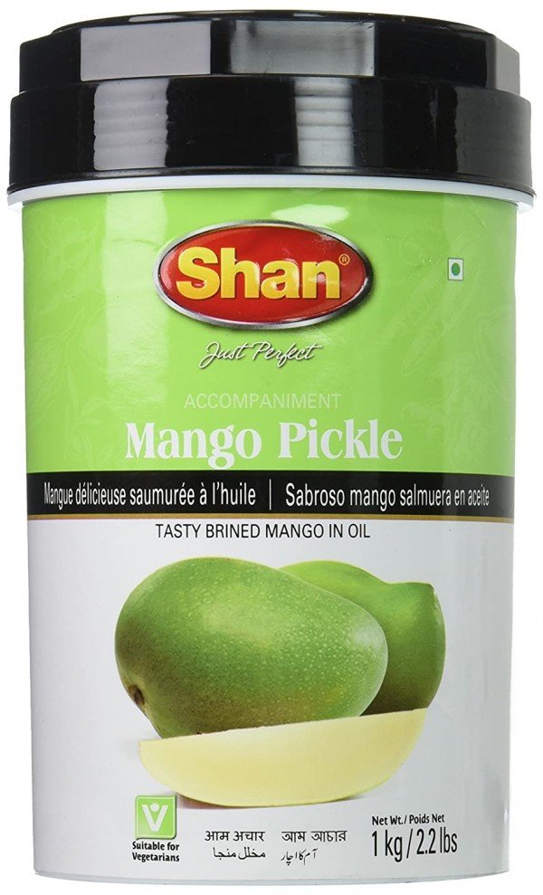 Shan Mango Pickle in Oil 2.2 lbs. (1Kg) 