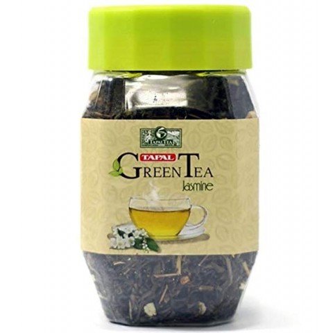 Tapal Loose Jasmin Green Tea Jar 3.52 Oz. (100g)