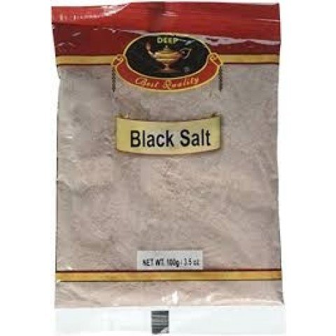 Deep Black Salt 100g (3.5oz.) - Pack of 3