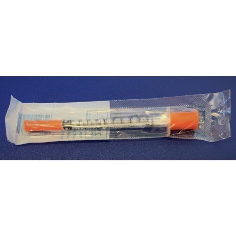 EasyTouch® Special Edition (Individually Packed) 20 Count 29g 1cc 1/2" U-100 Insulin Syringes 