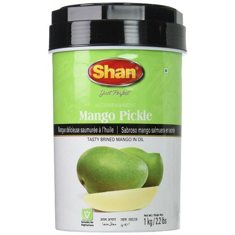 Shan Mango Pickle in Oil 2.2 lbs. (1Kg) 
