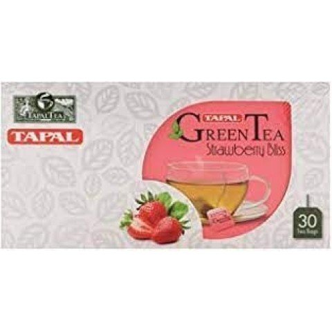 Tapal - Strawberry Bliss Green Tea, 45g (30 tea bags)