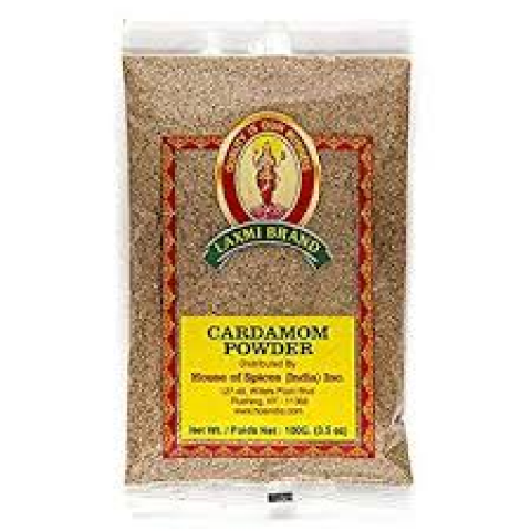 Laxmi Cardamom Powder 3.52 Oz. (100g)